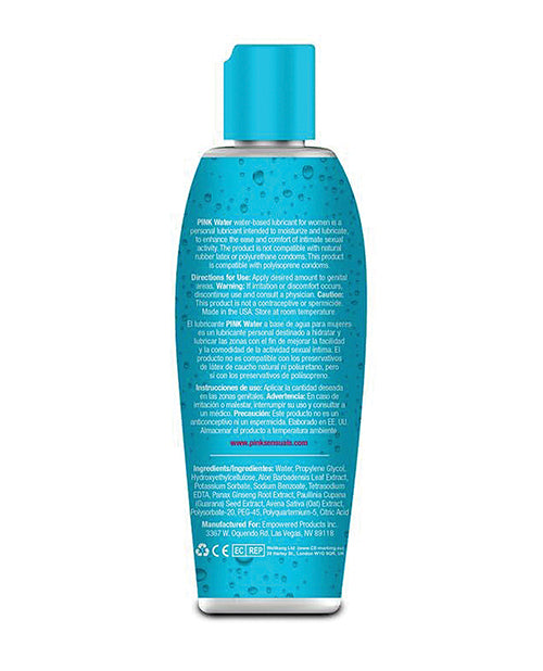 Empowered Products Pink Water Lubricant, 4.7 oz