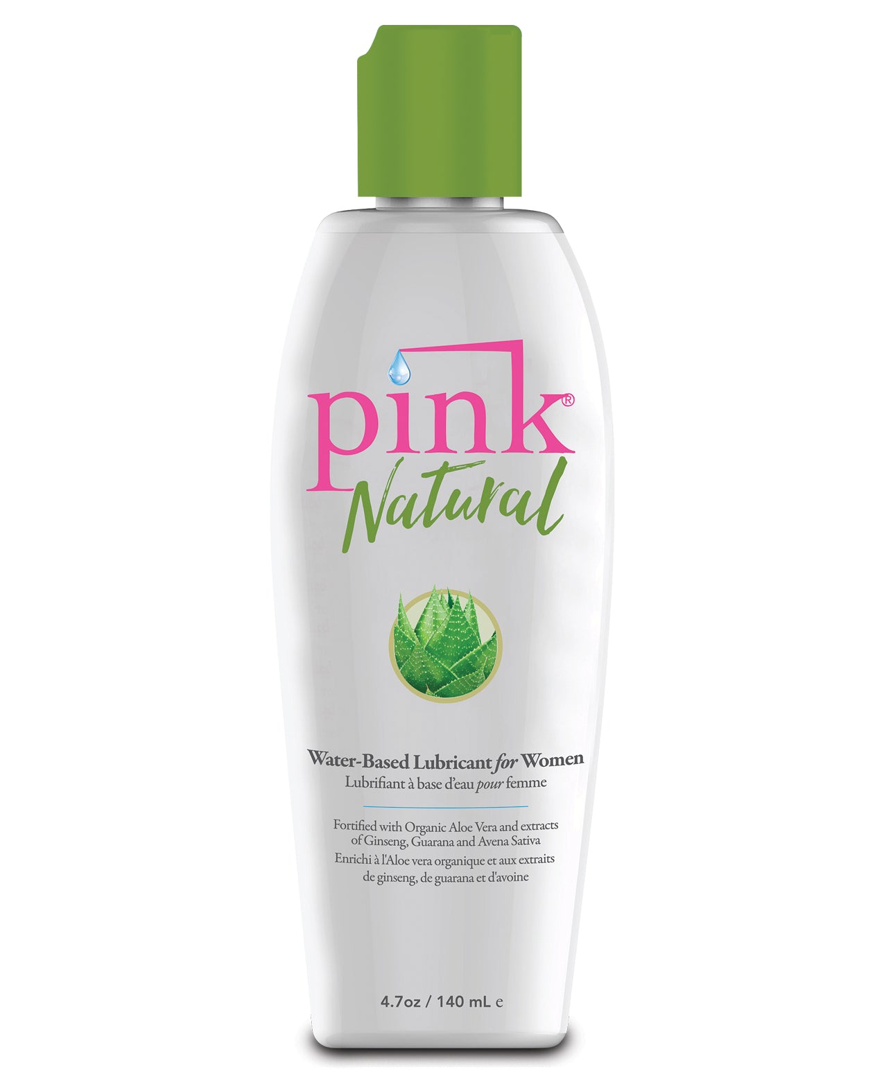 Empowered Products Pink Natural Water-Based Lubricant, 4.7 oz