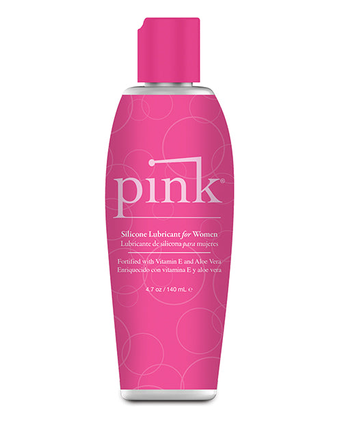 Empowered Products PNK-4.7 Pink Silicone Lube, 4.7 oz Flip Top Bottle