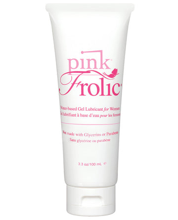 Empowered Products FR-P-T-3.3 Pink Frolic Lubricant, 3.3 oz Water-Based