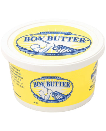 Boy Butter BB08 Original Personal Lubricant, Coconut Oil Based, 8 oz