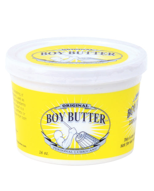 Boy Butter BB16 Original Coconut Oil Based Lubricant, 16 oz