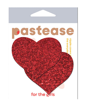 Pastease HRT-GLT-RD Glitter Heart, Red One Size