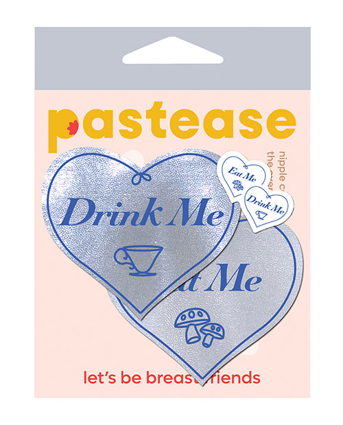 Pastease HRT-LQ-WT-ED Eat Me Drink Me Liquid Heart, White