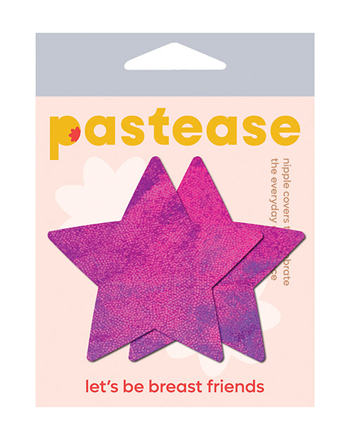 Pastease STR-HOL-PK Hologram Star, Pink, One Size