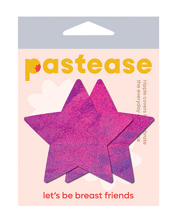 Pastease STR-HOL-PK Hologram Star, Pink, One Size