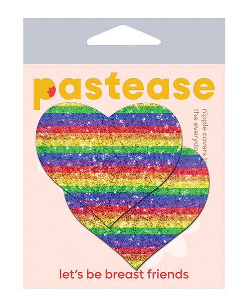 Pastease HRT-GLT-RBW Glitter Heart, Rainbow, One Size