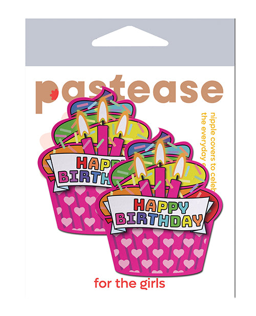 Pastease CUP-HB-PK Happy Birthday Cupcake, Multicolor One Size