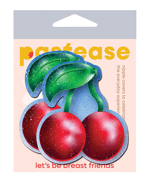 Pastease CHR-RD Premium Cherries Nipple Pasties, Red, 3.75-inch
