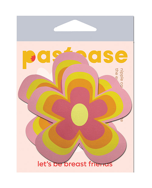 Pastease GVY-PK Premium Groovy Flower Nipple Pasties, Pink