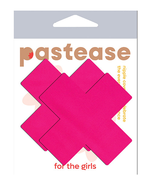 Pastease PLS-NPK Black Light Reactive Nipple Pasties, Neon Pink, 3 Inch