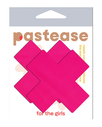 Pastease PLS-NPK Black Light Reactive Nipple Pasties, Neon Pink, 3 Inch