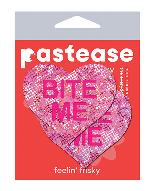 Pastease HRT-BM-5 Bite Me Heart Patch, Pink