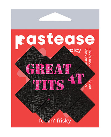 Pastease PLS-WRD-GT Great Tits Cross, Black/Pink, Polyester Blend
