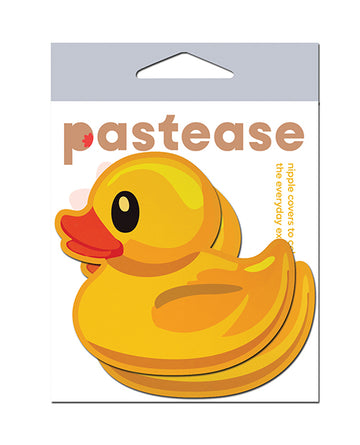Pastease Rubber Duck Pasties, Yellow – Waterproof Nipple Covers