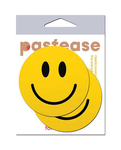 Pastease SMI-YL Smiley Face Pastease, Yellow, 3-Inch Diameter