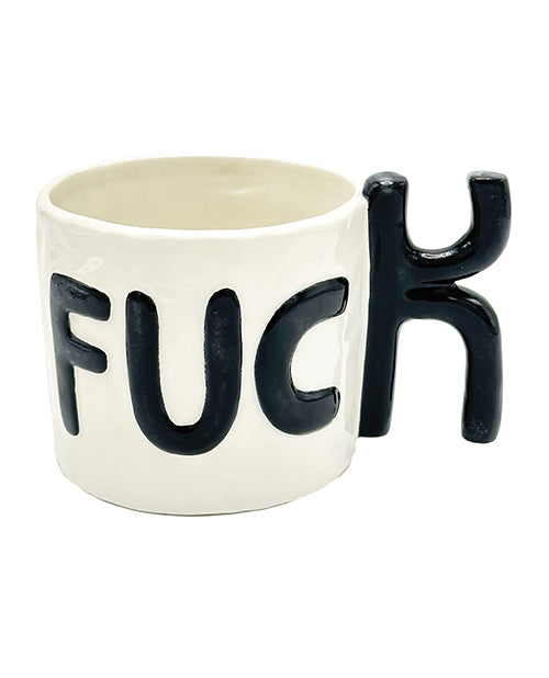 Island Dogs 58581 Attitude Mug Fuck Handle, Ceramic, K Handle
