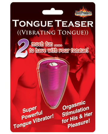 Hott Products HP-2225 Tongue Teaser, Vibrating Silicone