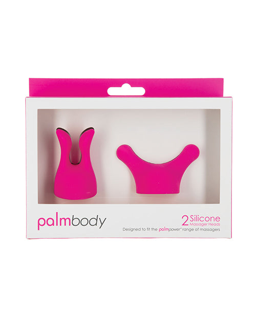 B.M.S. Enterprises 30529 Palm Body Attachment, Silicone, 2 Pack, Vibrating