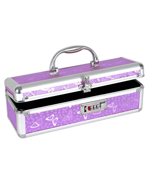 B.M.S. Enterprises 099-15 Lockable Vibrator Case, Purple, 12"