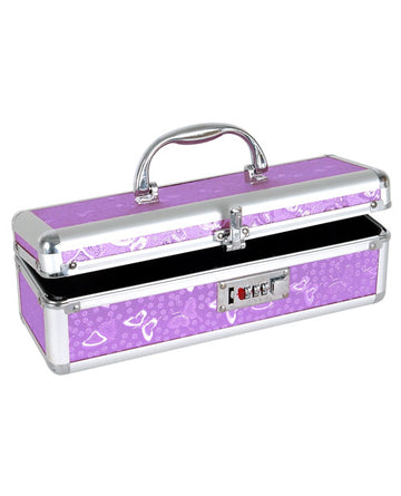 B.M.S. Enterprises 099-15 Lockable Vibrator Case, Purple, 12"