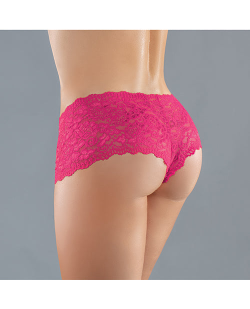 Allure Lingerie A1073HP Candy Apple Panty, Hot Pink, One Size