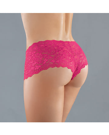 Allure Lingerie A1073HP Candy Apple Panty, Hot Pink, One Size