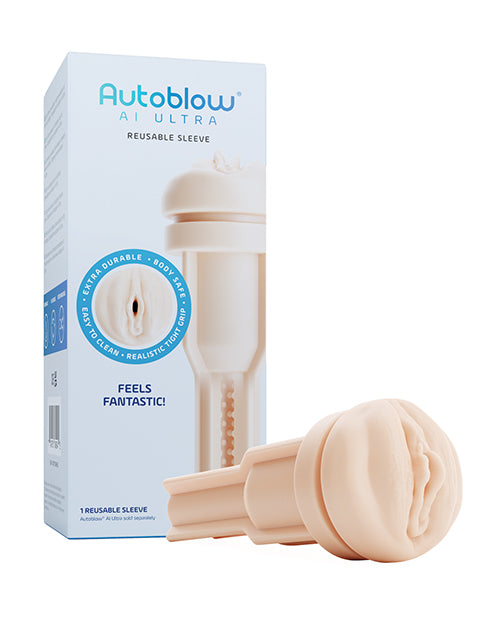 Very intelligent ecommerce inc 5945 Autoblow AI Ultra Vagina Sleeve, Beige