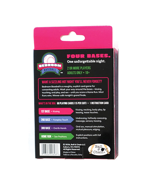 Ball & Chain Bedroom Baseball Card Game (CG22)