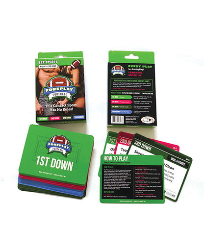 Ball & Chain Foreplay Football Card Game, 60 Cards