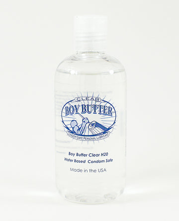 Boy Butter Lubes LLC BBC08 Boy Butter Clear, 8 oz Water-Based