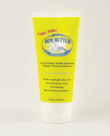 Boy Butter BB06 Original Coconut Oil Based Lubricant, 6 oz