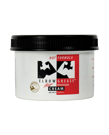 Elbow Grease BC-ECH09 Hot Cream, Warming, 9 oz Jar