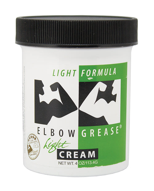 Elbow Grease BC-ECL04 Light Cream Jar, 4 oz