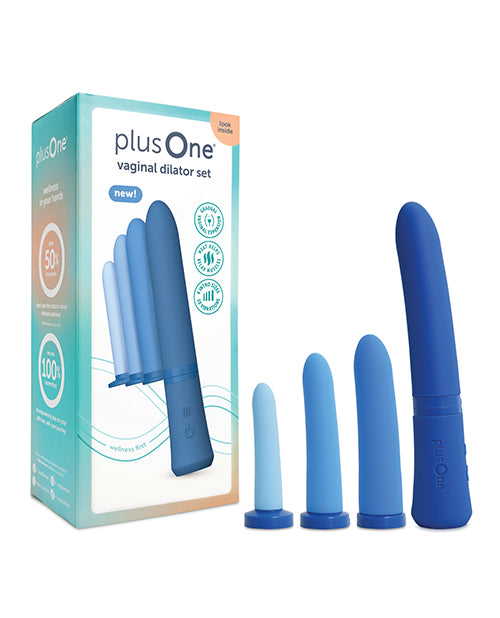 plusOne Vaginal Dilator Set with Heat and Vibration