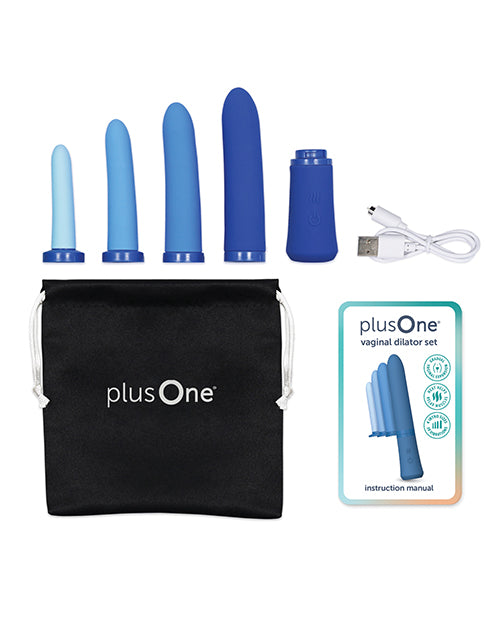 plusOne Vaginal Dilator Set with Heat and Vibration