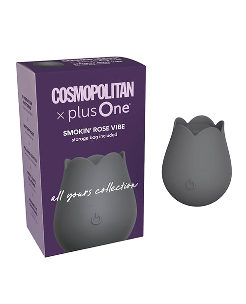plusOne Smokin' Rose Vibe, 10 Vibration Settings, Waterproof & Rechargeable