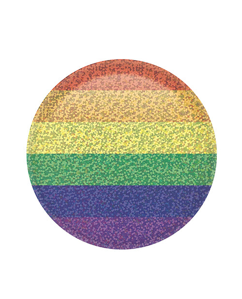 Beistle BT134 Rainbow Button, 2 Inch