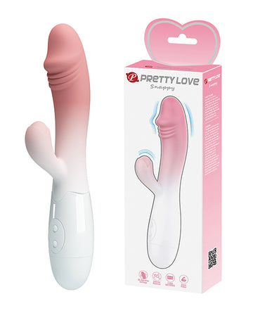 Liaoyang baile BI-014173-A5 Pretty Love Snappy Rabbit, Pink