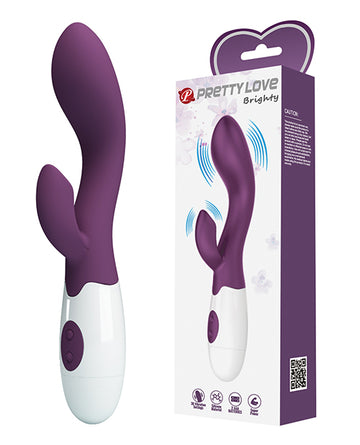 Pretty Love BI-014174-A2 Brighty Vibrator, Purple, 30 Functions