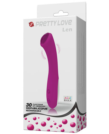 Pretty Love Len Rechargeable Wand, 30-Function Waterproof Massager