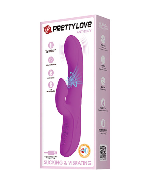 Pretty Love Anthony Sucking Rabbit, 12 Functions, USB Rechargeable