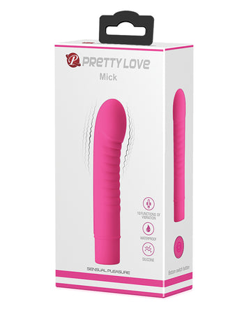 Pretty Love Mick 10 Function G-Spot Vibrator, Medical-Grade Silicone