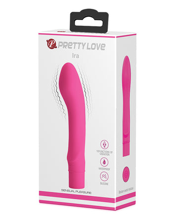 Pretty Love BI-014702 Ira 10 Functions Vibrator - Fuchsia, 5.91" L