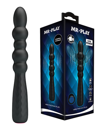 Pretty Love 12-Function Rechargeable Silicone Vibrator, Black