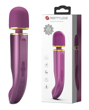 Pretty Love Colorful Silicone Massager with 5 Speeds and 7 Vibration Settings