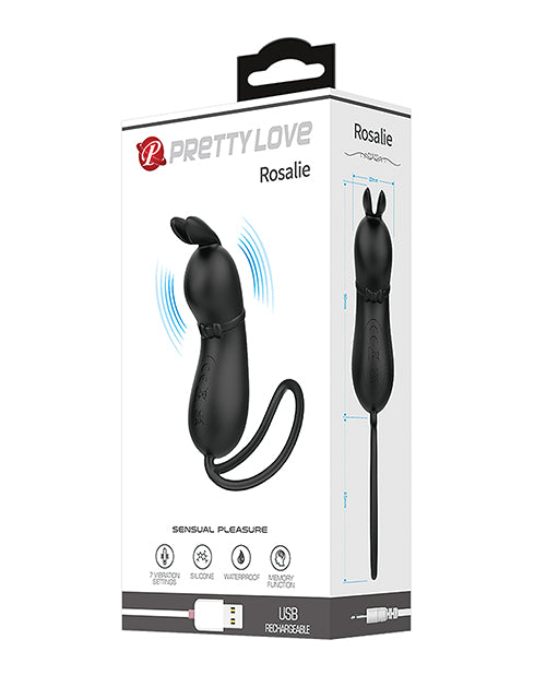 Pretty Love Rosalie Clit Stimulator, 7 Vibration Patterns – USB Rechargeable