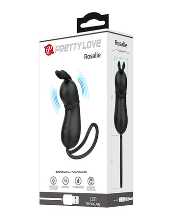 Pretty Love Rosalie Clit Stimulator, 7 Vibration Patterns – USB Rechargeable