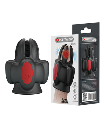 Pretty Love Wyatt Silicone Glans Trainer - Black