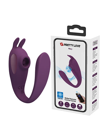 Pretty Love Shey C-Shaped Vibrator, Purple